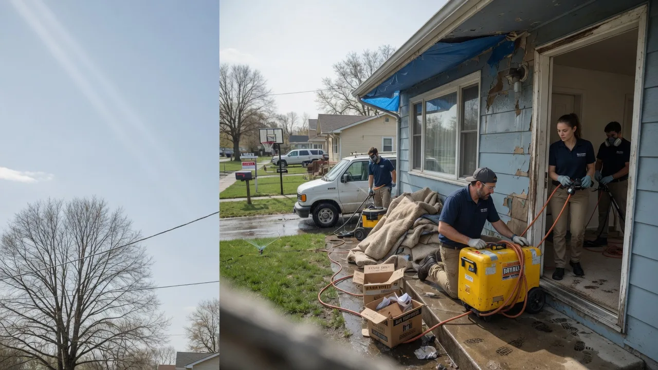 Basement Flood Cleanup in Kinross, MI near me
